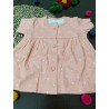 Peach Infant Frock (0-3M & 3-6M) | Soft & Stylish Baby Dress | TJ The Family Closet