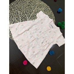 Baby Pink Infant Frock (0-3M & 3-6M) | Soft & Cute Baby Dress | TJ The Family Closet
