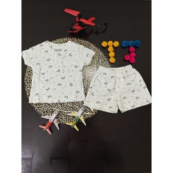 Soft Infant Shorts CoOrd Set – Cozy Baby Sleepwear | TJ Closet