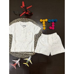 Soft Infant Shorts Co-ord Set – Cozy Baby Sleepwear | TJ Closet