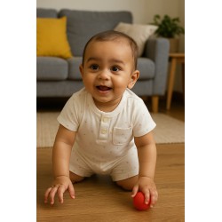 Soft Infant Shorts Co-ord Set – Cozy Baby Sleepwear | TJ Closet