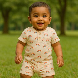 Soft Infant Shorts Co-Ord Set – Cozy Baby Sleepwear | TJ Closet