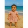 Baby Pink Infant Frock (0-3M & 3-6M) | Soft & Cute Baby Dress | TJ The Family Closet