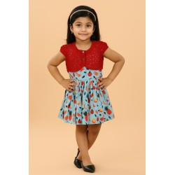 Frock With Shrug (2-3Y & 6-7Y) | Stylish & Comfortable Kids Outfit | TJ The Family Closet