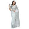 Buy TJAII Banarasi Silk Saree Online – Elegant Zari & Floral Design for Weddings & Festivals