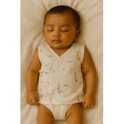 Buy Soft Cotton Newborn Jablas Online – TJ The Family Closet | 0–2 Months Baby Vest