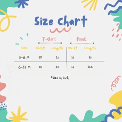 Grey Dots Pyjama Neck (6-12M) | Soft & Playful Baby Wear | TJ The Family Closet