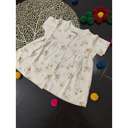 Infants Frock (Light Brown)