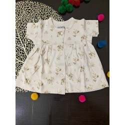 Infants Frock (Light Brown)