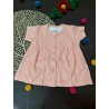 Peach Infant Frock (0-3M & 3-6M) | Soft & Stylish Baby Dress | TJ The Family Closet